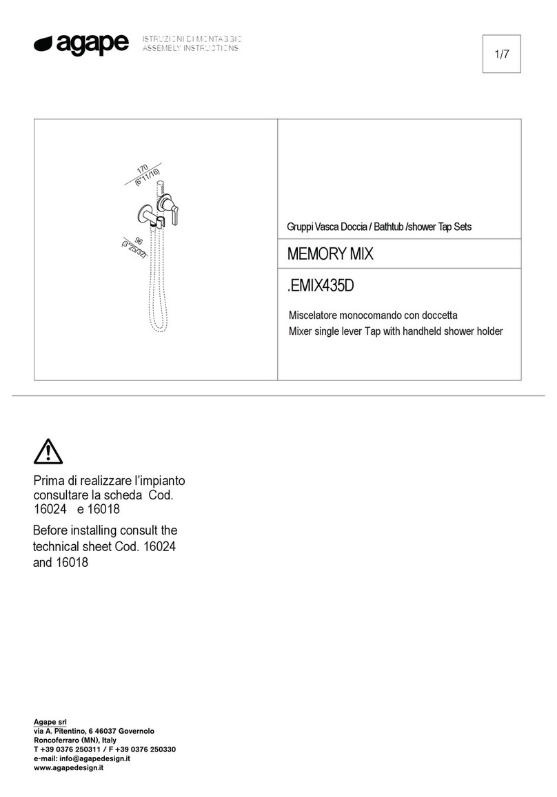 agape MEMORY MIX EMIX435D Assembly instructions