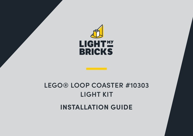 Lightmybricks LEGO LOOP COASTER User manual Lightmybricks LEGO LOOP COASTER User manual