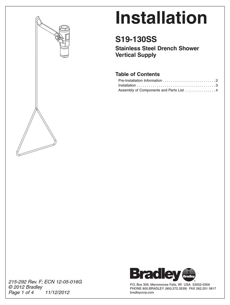 Bradley S19-130SS User manual Bradley S19-130SS User manual