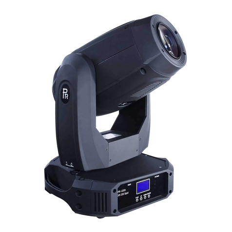 PR XR230 BEAM manual