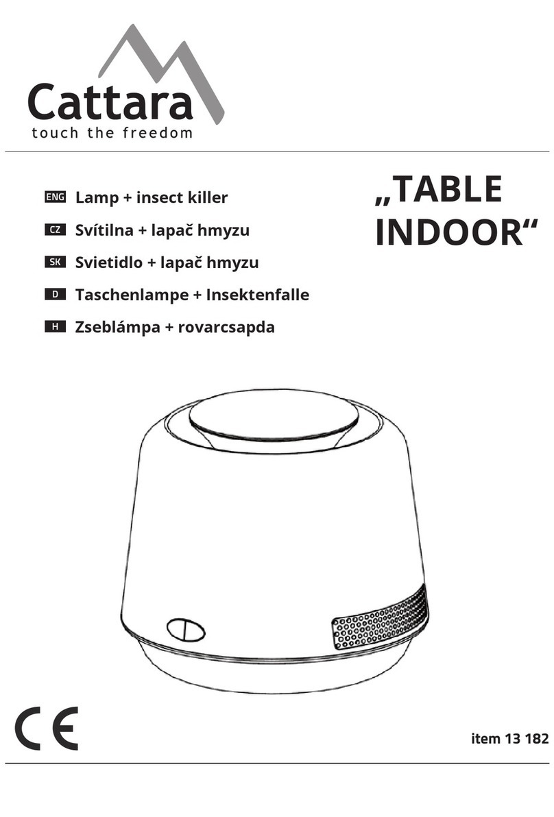 Cattara TABLE INDOOR quick start guide