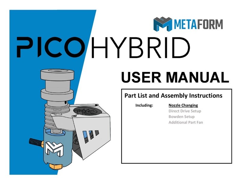 Metaform PICOHYBRID user manual