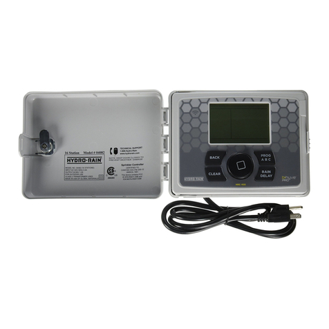 HYDRO-RAIN B-hyve Pro HSC-1600-M Installation and operation guide