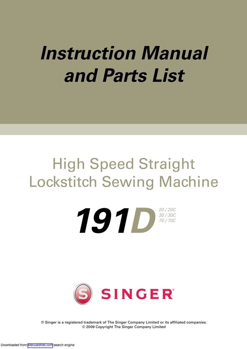 Singer 191D-20 instruction manual