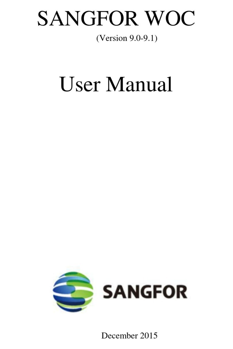 Sangfor WOC 2050 user manual