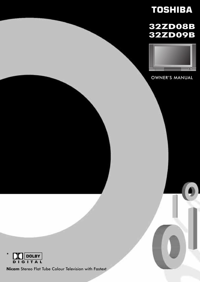 Toshiba 32ZD08B User manual