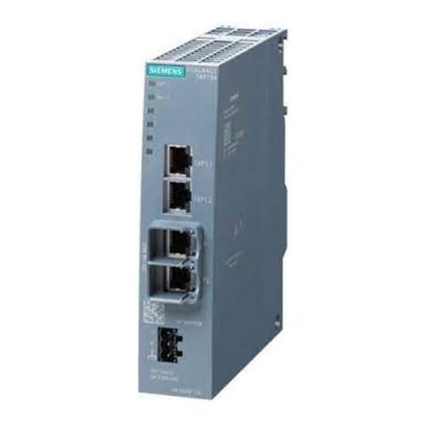 Siemens SCALANCE TAP104 User manual