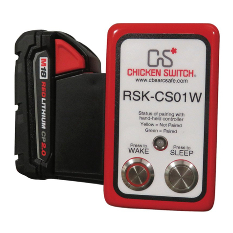 CBS ArcSafe RSK-CS01W instruction manual