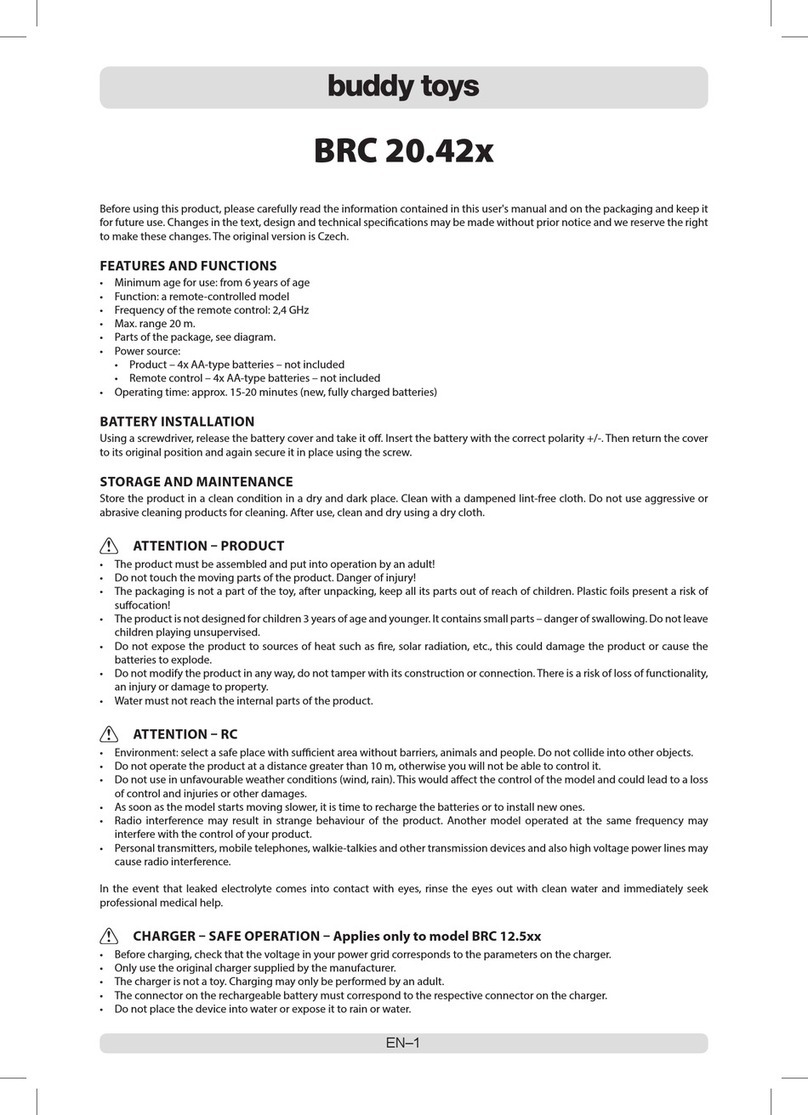 Buddy Toys BRC 20.42 Series user manual