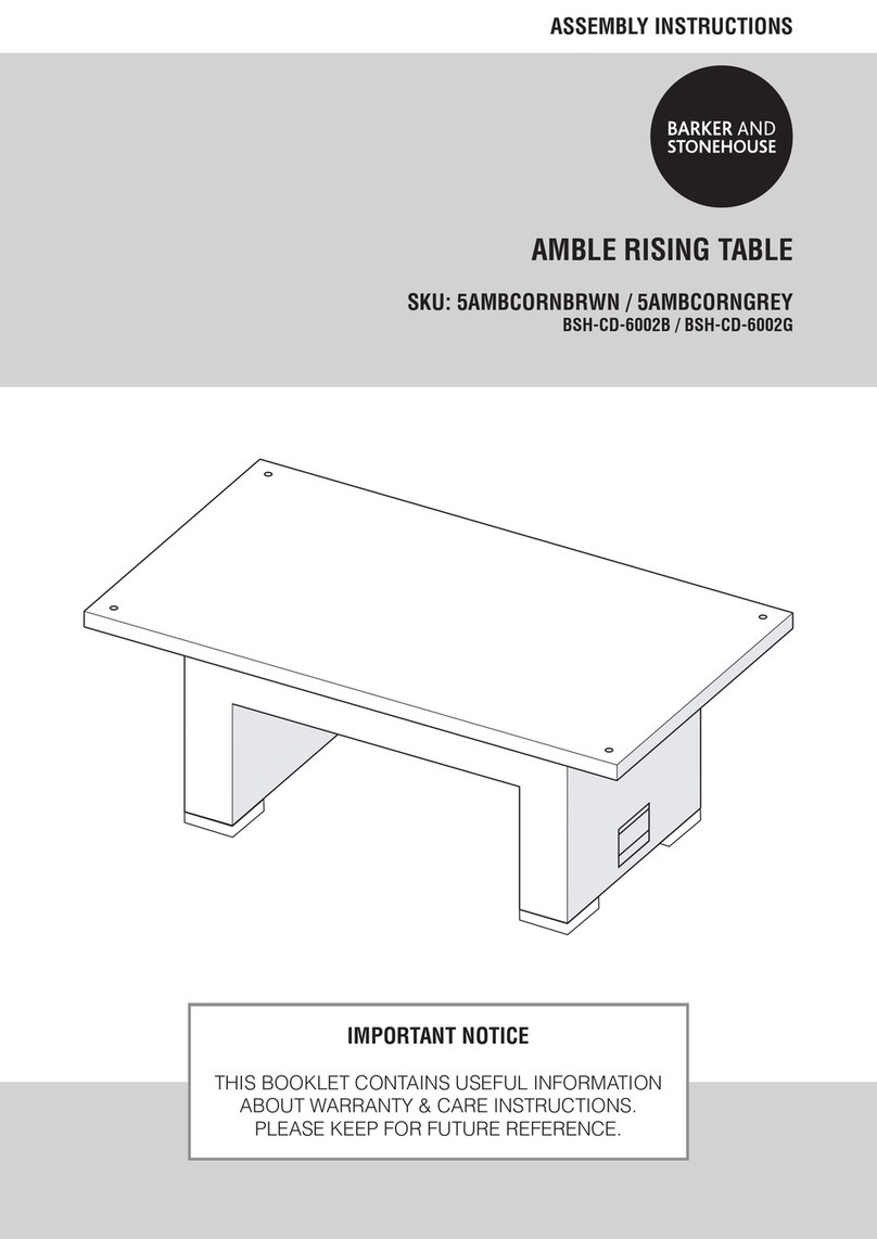 BARKER AND STONEHOUSE BSH-CD-6002B Assembly instructions BARKER AND STONEHOUSE BSH-CD-6002B Assembly instructions