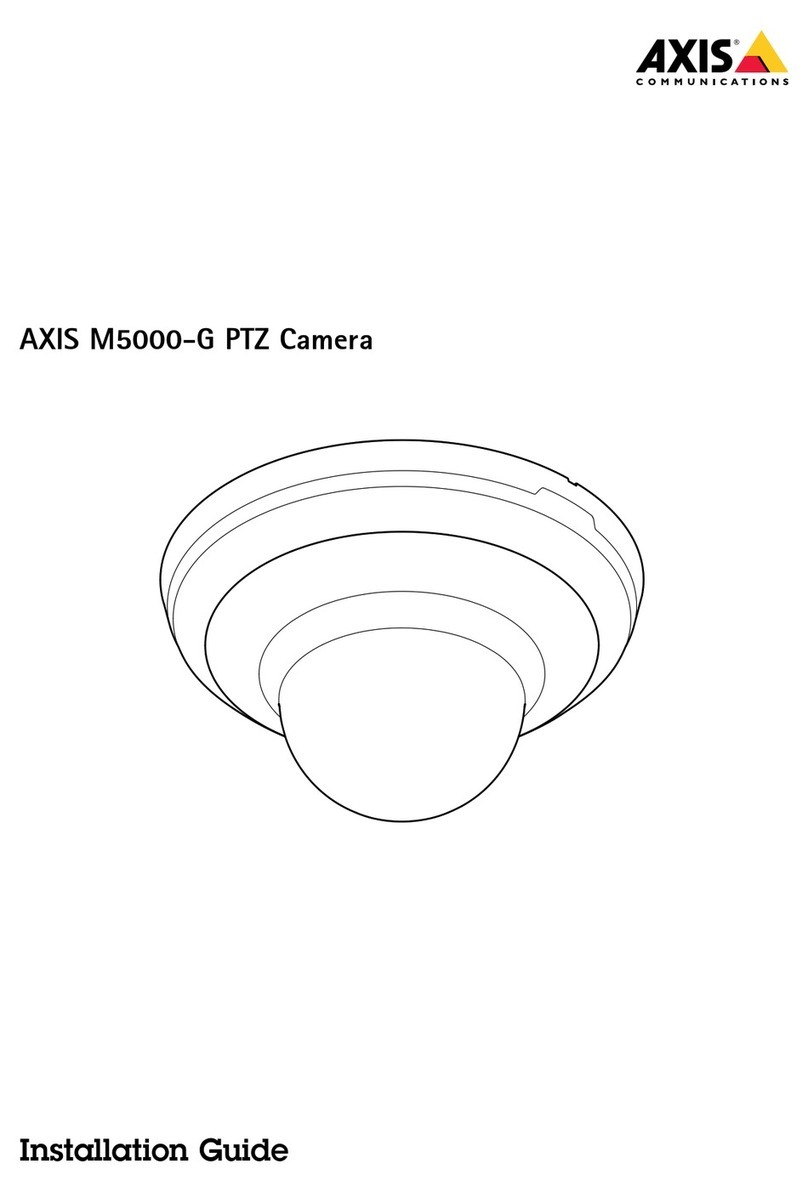 Axis M5000-G User manual