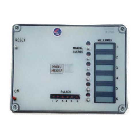 MANU ELECTRONICS ManuFlo ME697 manual MANU ELECTRONICS ManuFlo ME697 manual