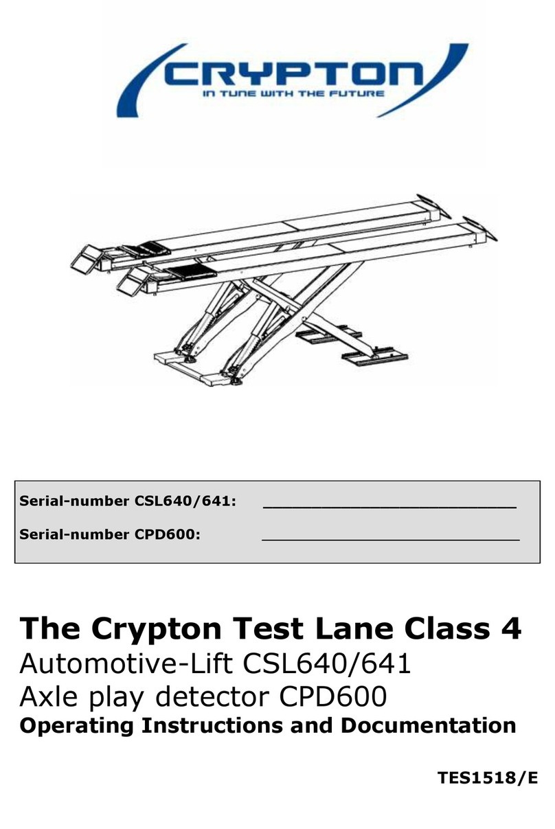 CryptOn CSL640 Operator's manual