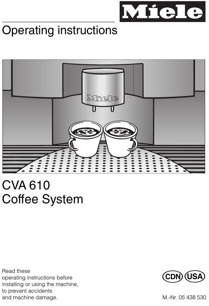 Miele cva 610 User manual