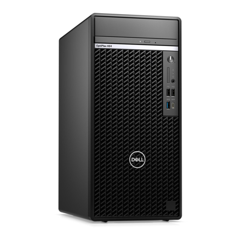 Dell OptiPlex XE4 Tower User manual Dell OptiPlex XE4 Tower User manual