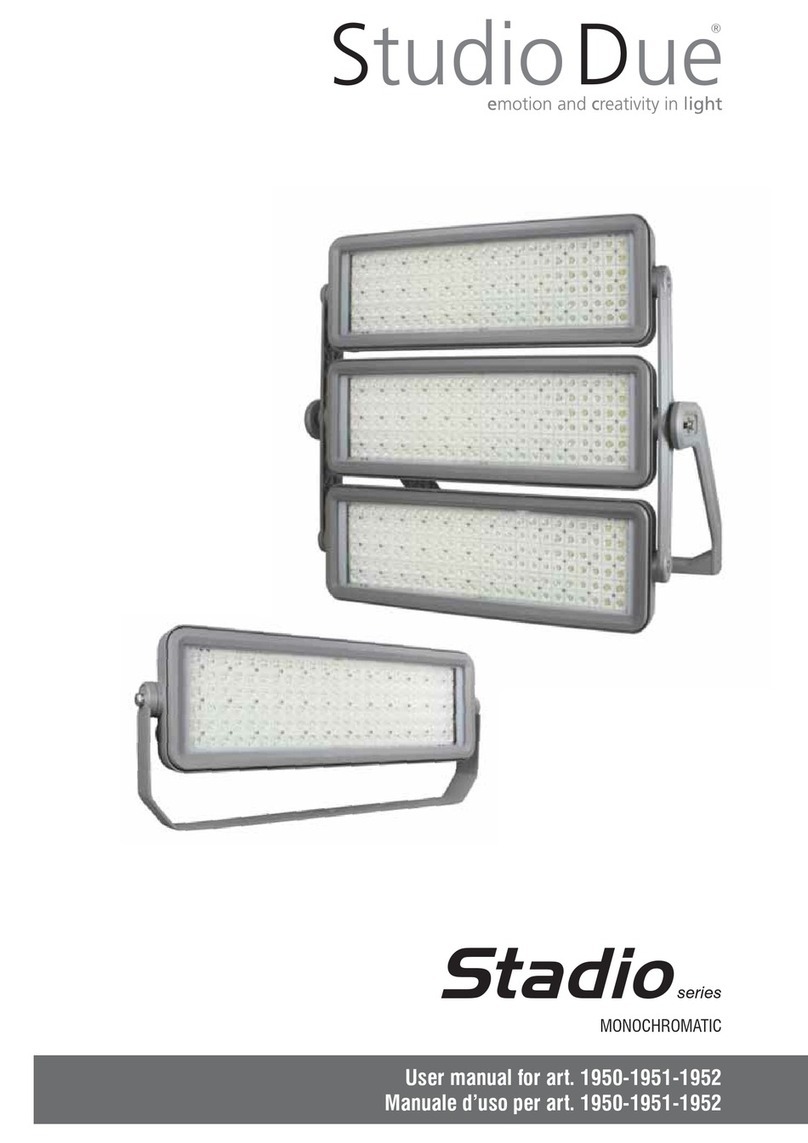 STUDIODUE Stadio Series User manual