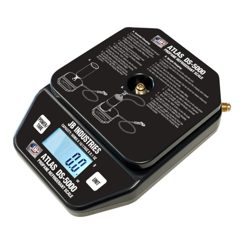 JB INDUSTRIES ATLAS DS-5000 operating manual