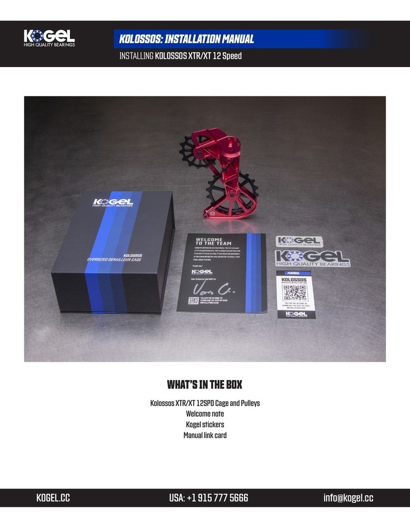 Kogel KOLOSSOS XTR installation manual