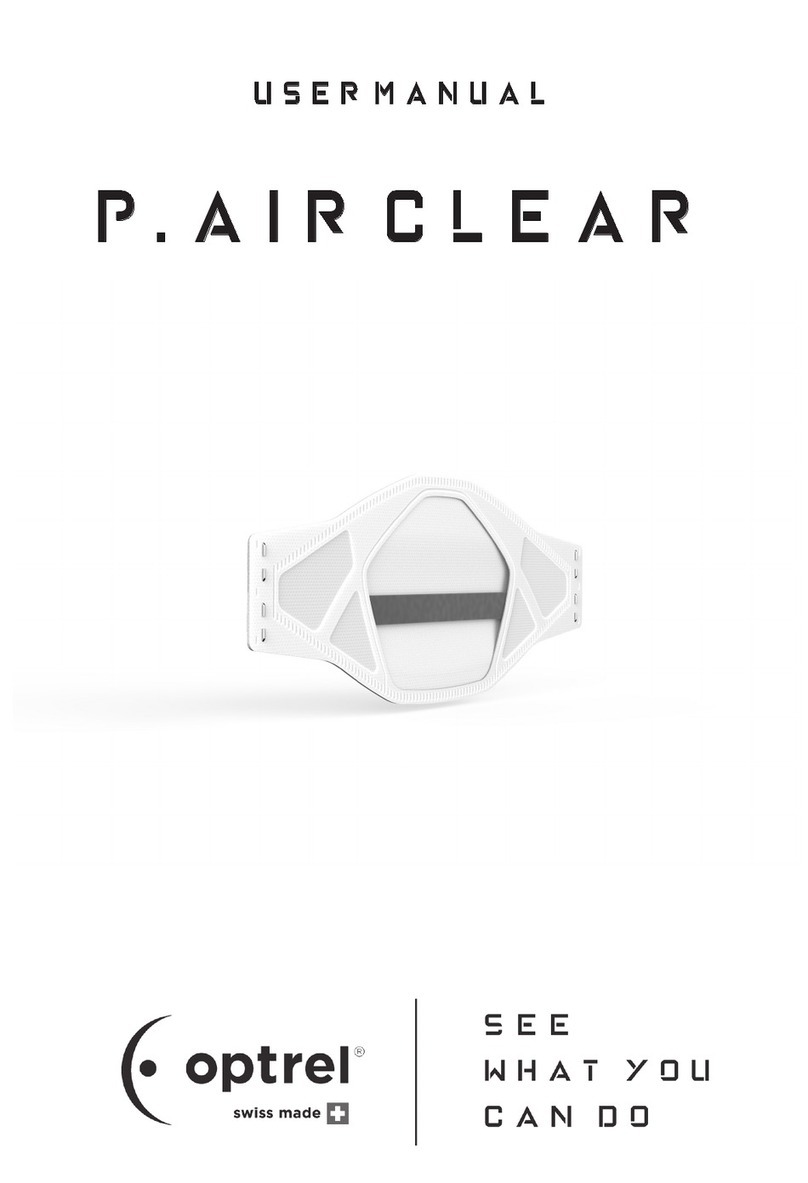 optrel P.Air Clear user manual