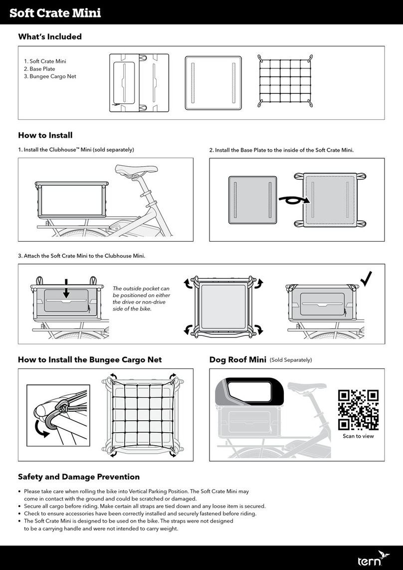 Tern Soft Crate Mini quick start guide