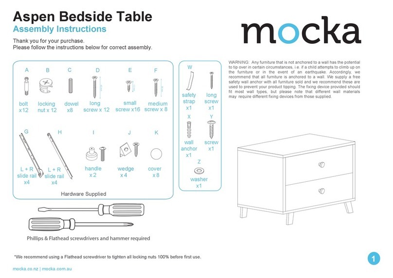Mocka Aspen User manual Mocka Aspen User manual