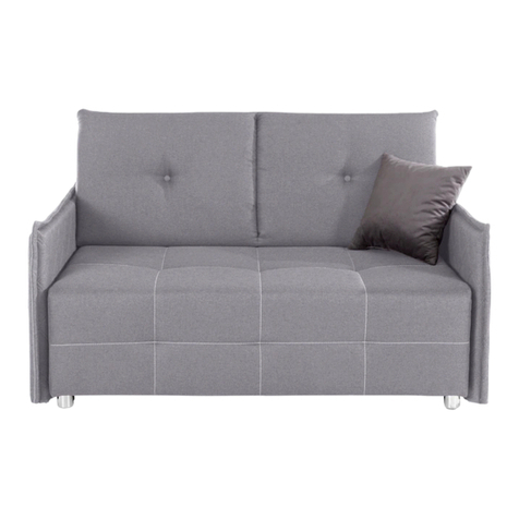 INOSIGN JACKIE SOFA Assembly instructions