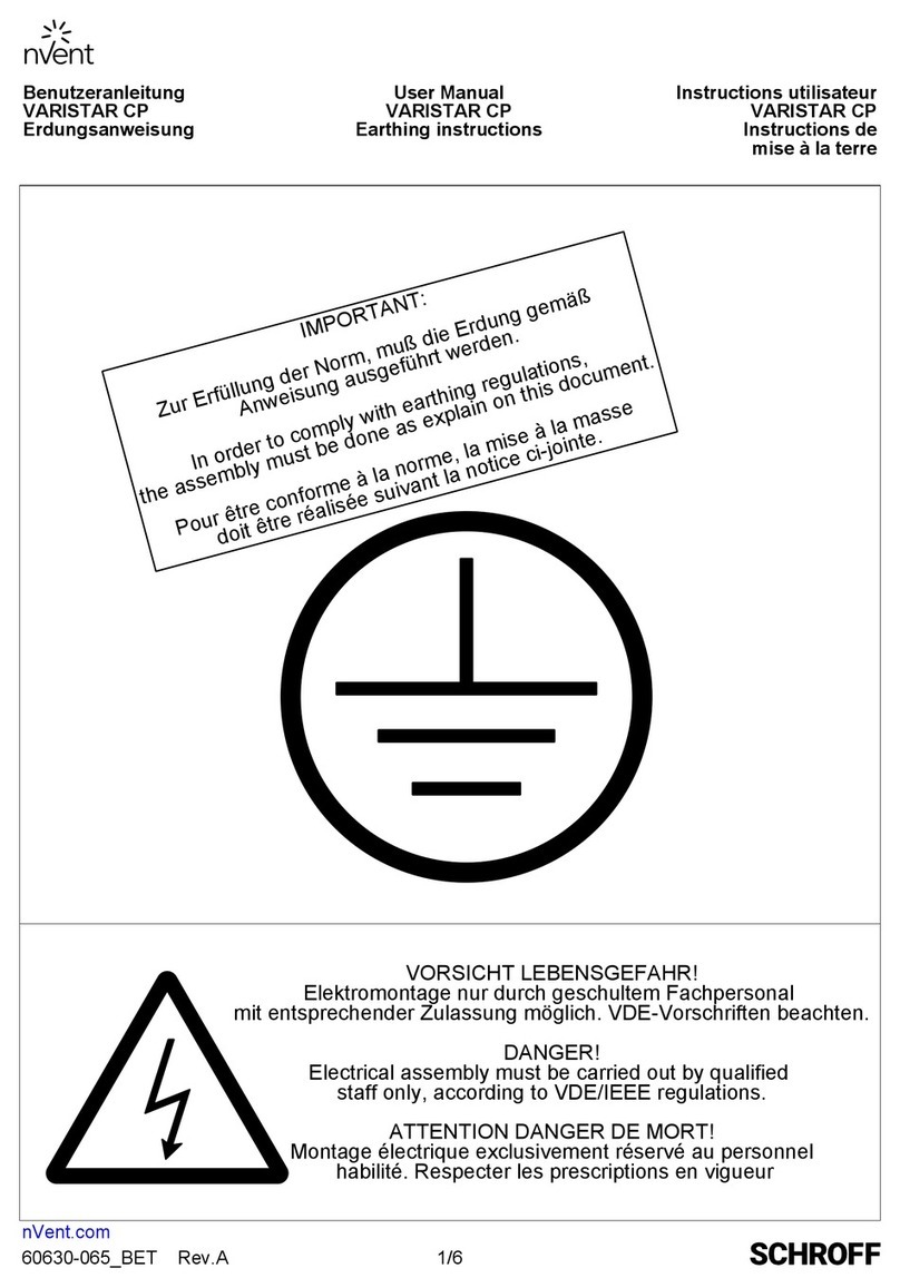 nvent SCHROFF VARISTAR CP 24630-093 user manual