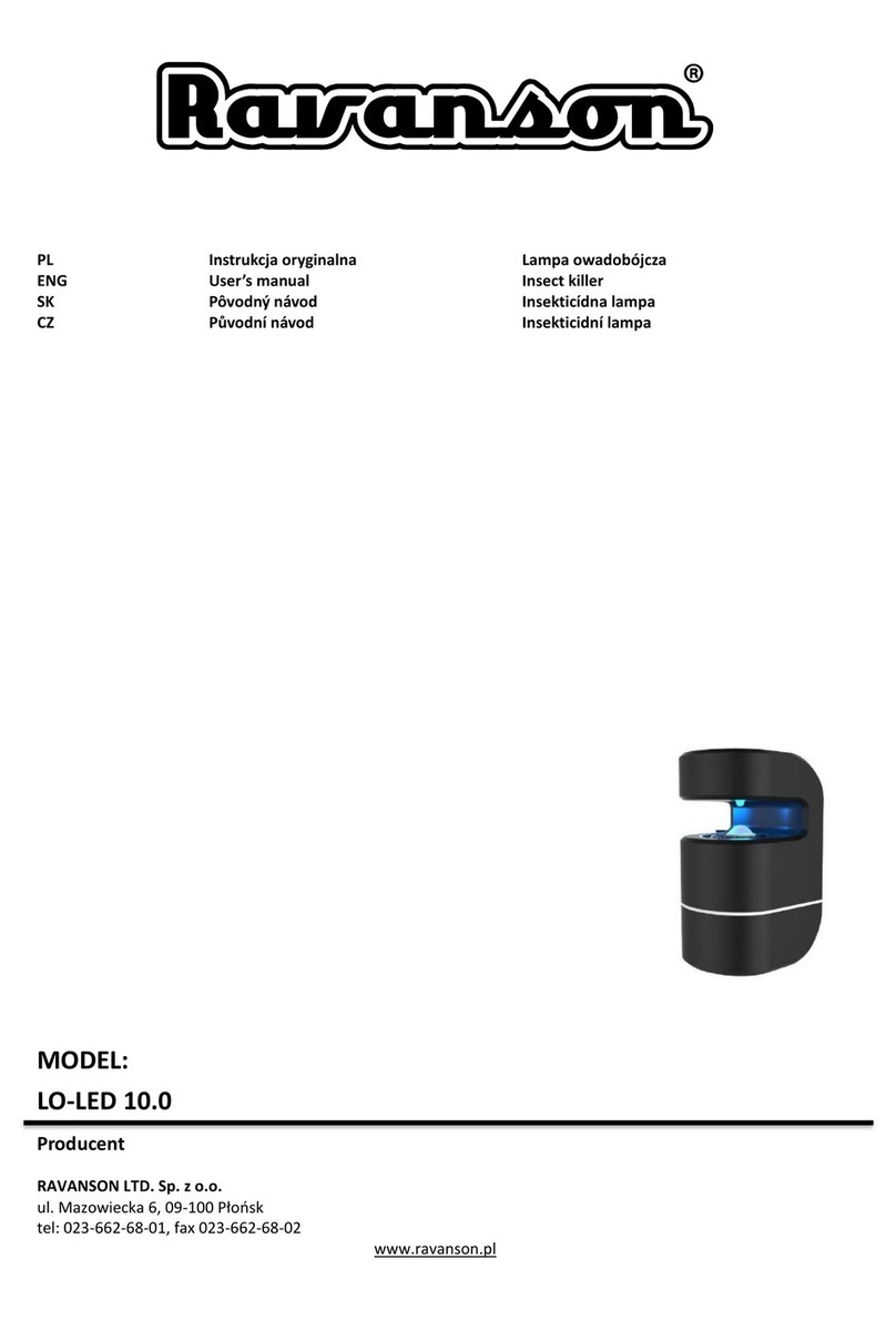 Ravanson LO-LED 10.0 user manual