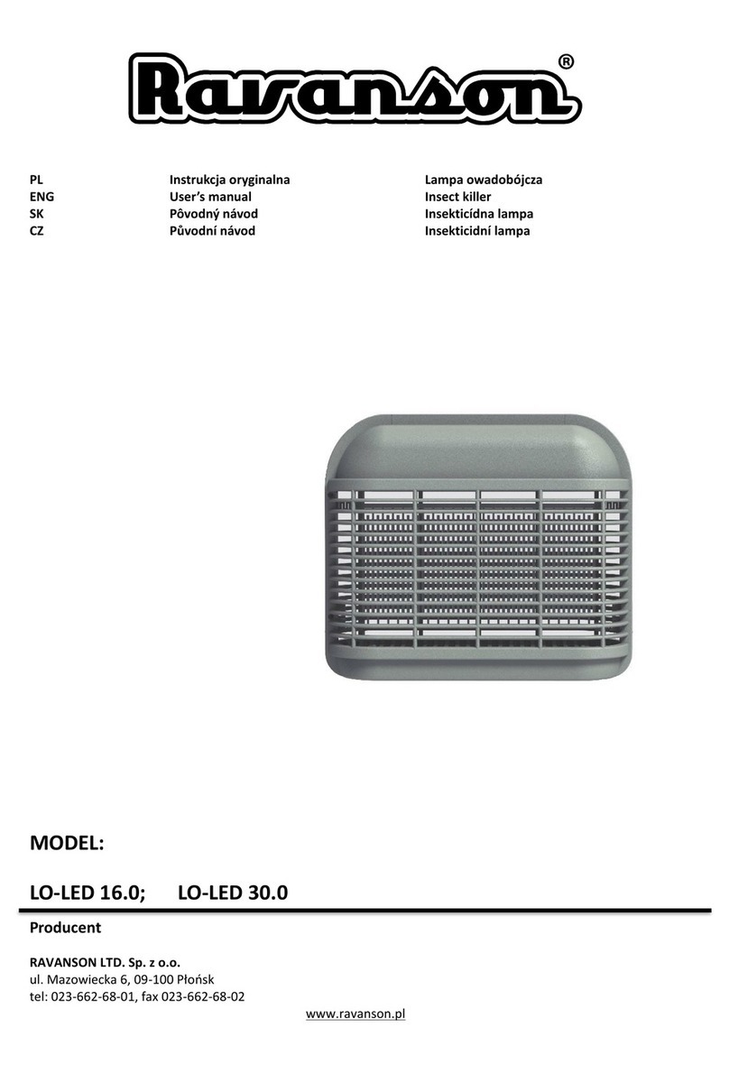 Ravanson LO-LED 16.0 user manual
