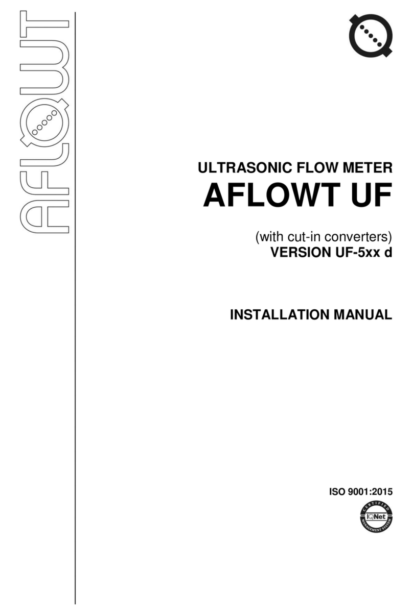 AFLOWT UF Series installation manual