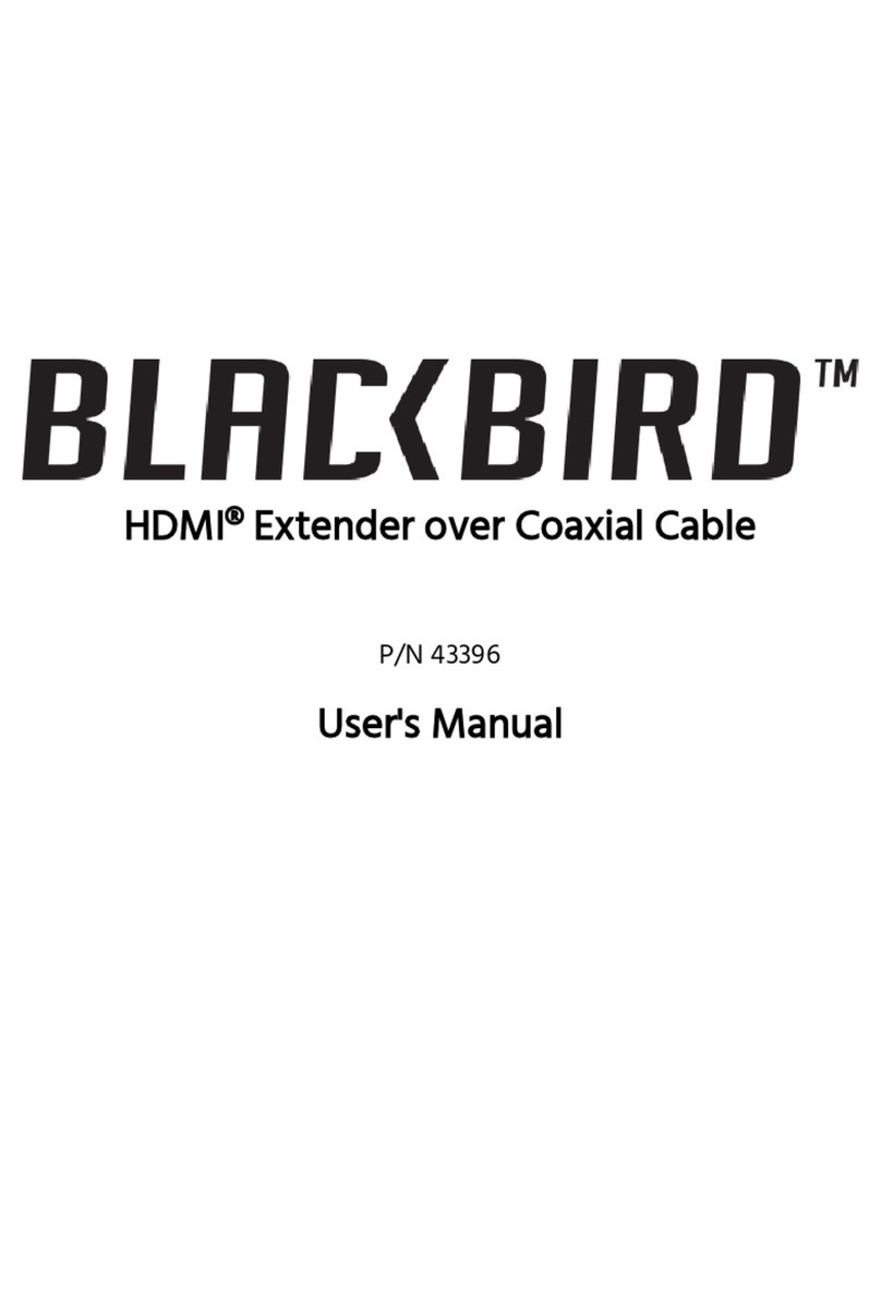 Blackbird 43396 user manual
