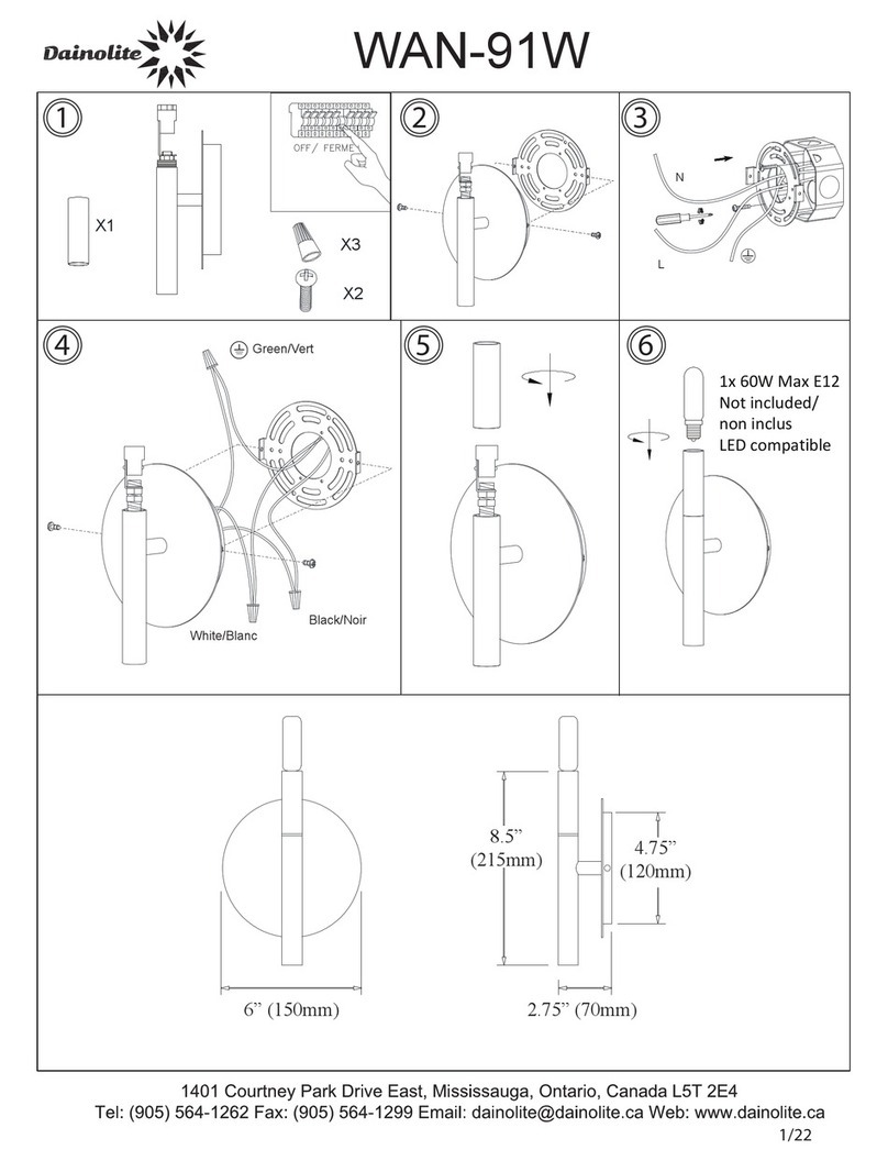 Dainolite WAN-91W quick start guide