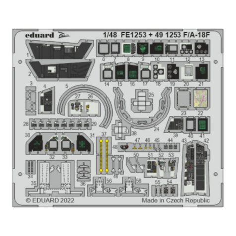 Eduard ZOOM F/A-18F Assembly instructions