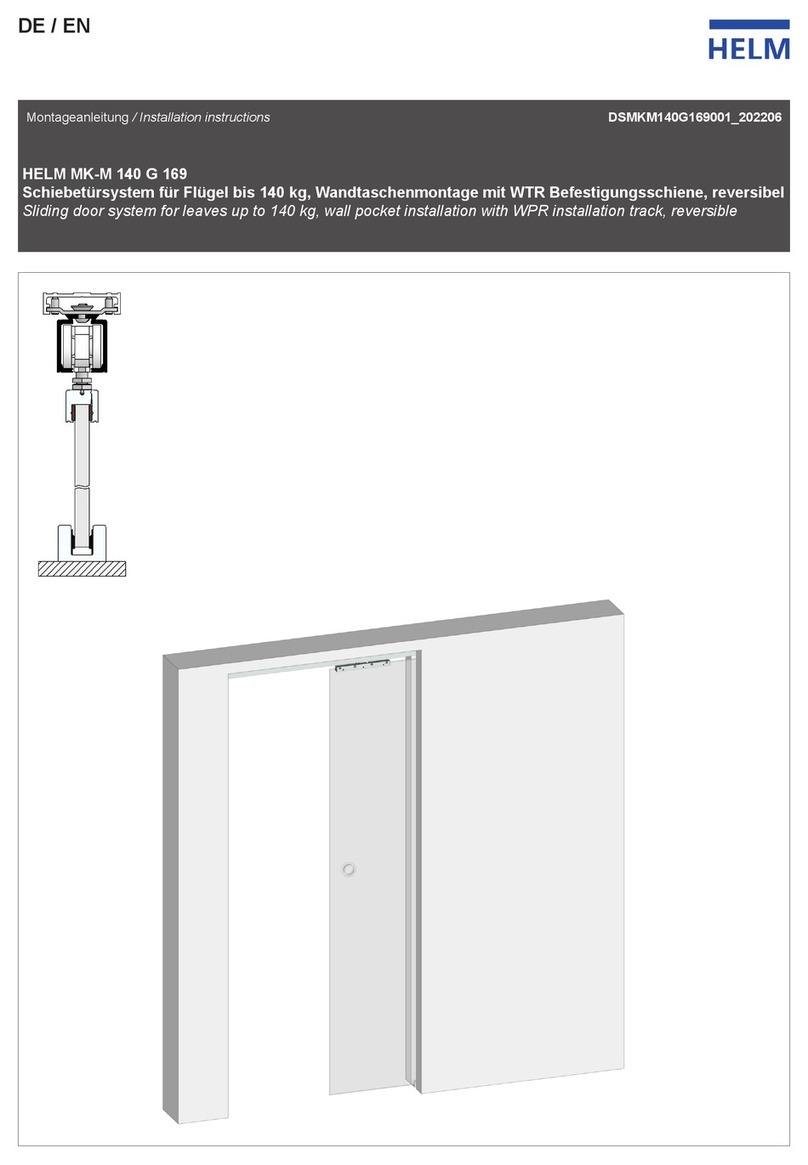 Helm MK-M 140 G 169 installation instructions
