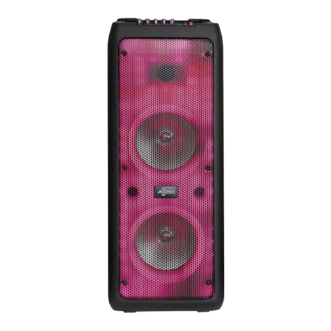 Axess PARTY FLAME Series User manual Axess PARTY FLAME Series User manual