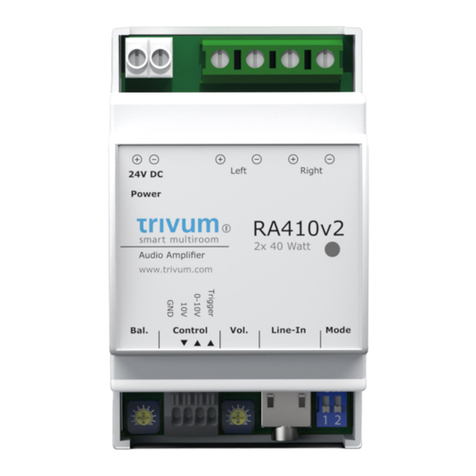 Trivum RA410v2 Quick installation guide