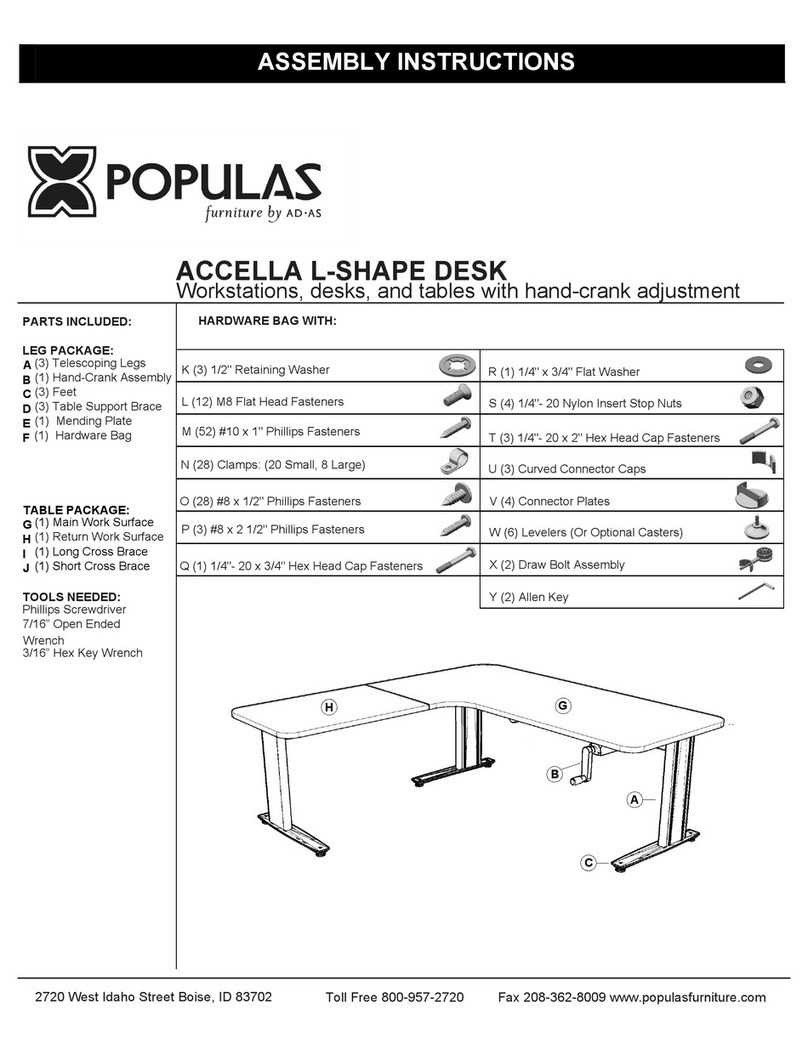 Populas ACCELLA User manual Populas ACCELLA User manual