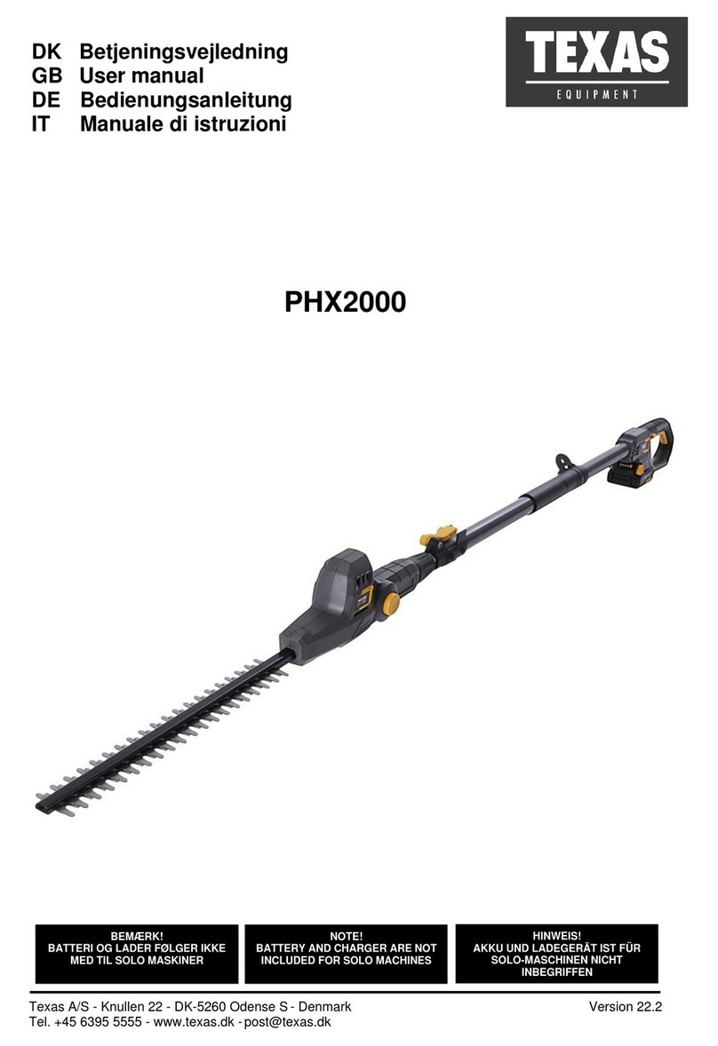 Texas A/S PHX2000 user manual Texas A/S PHX2000 user manual