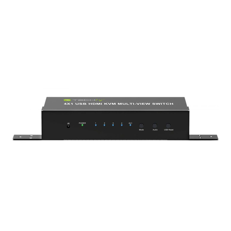 Techly IDATA HDMI-401MV User manual