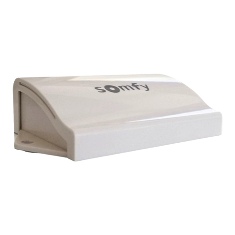 SOMFY CONTROL4 Operating instructions