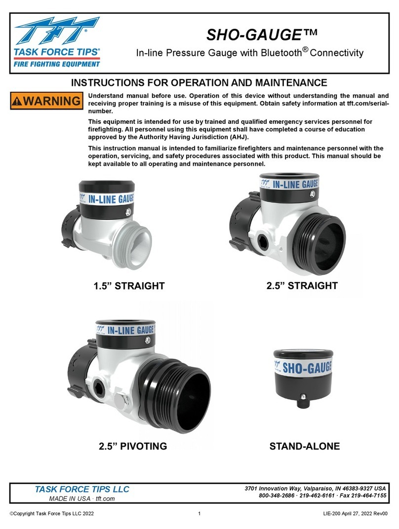 TFT SHO-GAUGE IN-LINE STRAIGHT Installation instructions