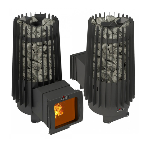 Grill'D Cometa 180 Vega Short User manual