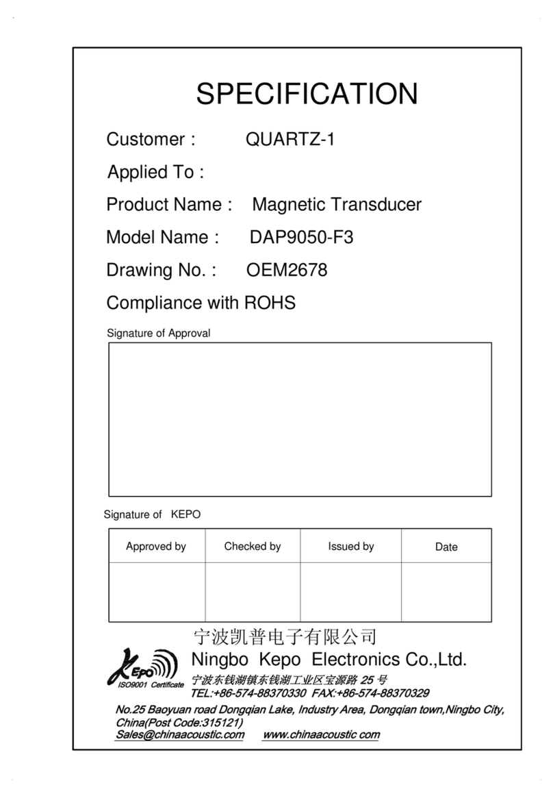 KEPO DAP9050-F3 specification