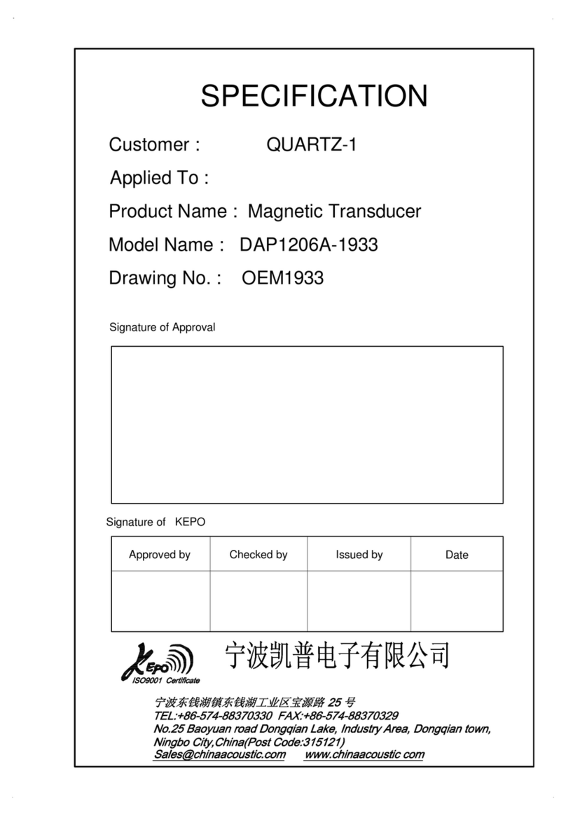 KEPO DAP1206A-1933 User manual