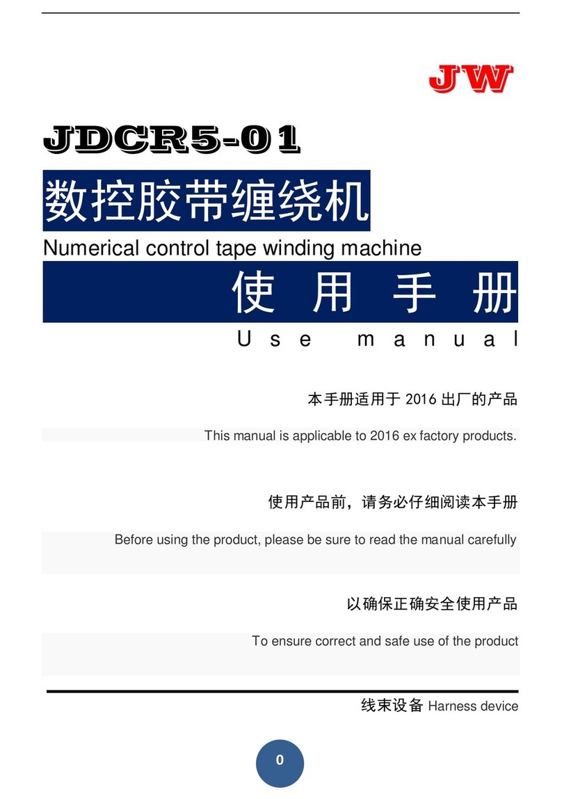 JW JDCR5-01 user manual
