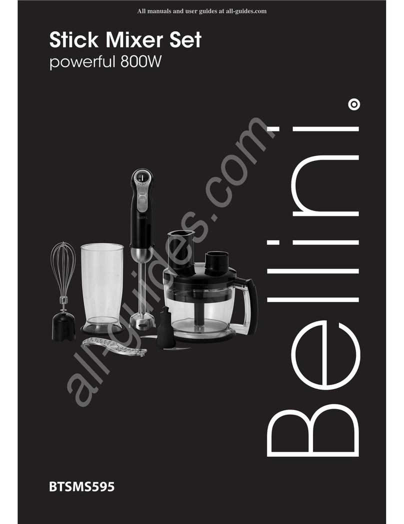 Bellini BTSMS595 User manual