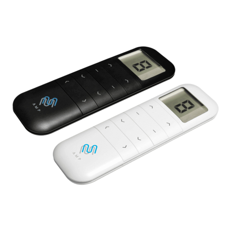 AMP AMP TDBU REMOTE Programming guide