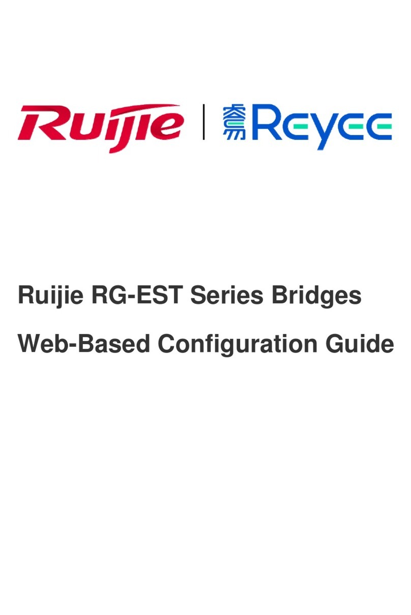 Ruijie Networks RG-EST Series Configuration guide