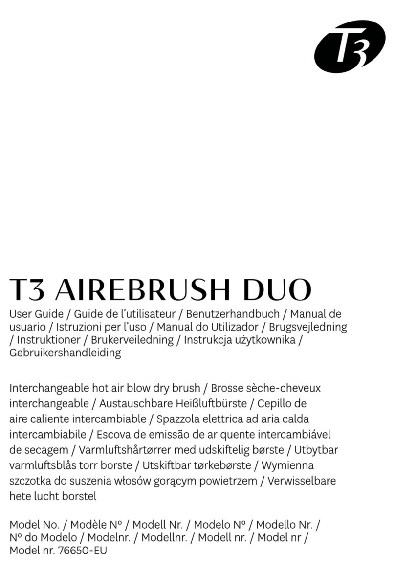 T3 AIREBRUSH DUO User manual