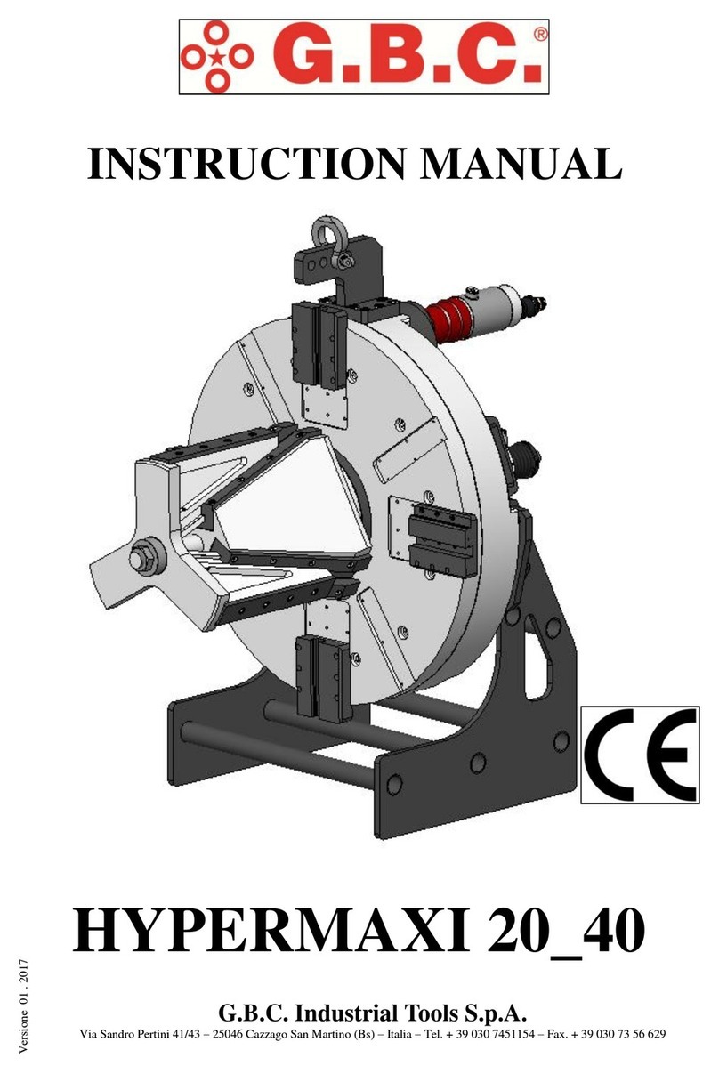 G.B.C HYPERMAXI 20 instruction manual